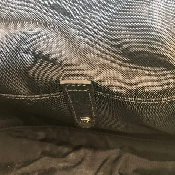 Vintage Coach Black Leather Toiletry Case Dopp Kit Bag Pre-owned - Picture 3 of 10